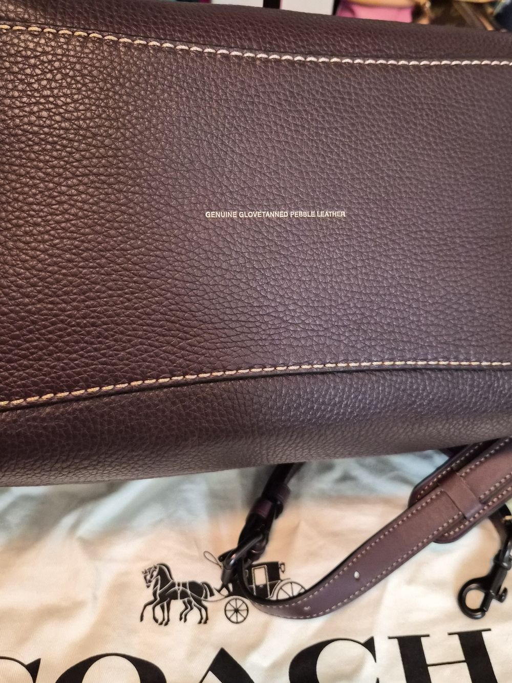 Coach Rogue Satchel 1941 Oxblood - Picture 9 of 12